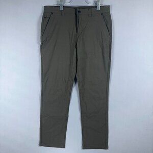 Weatherproof Chino Pant Mens Size 34WX32L Tech Utility Pant Oliver Green